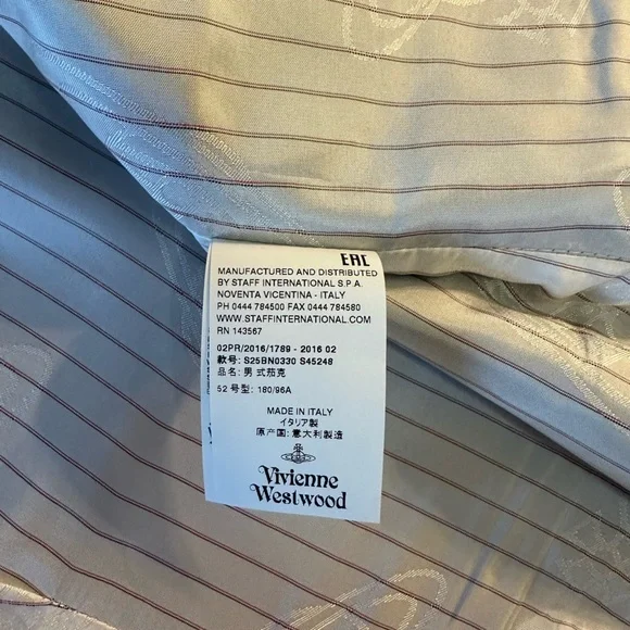 Vivienne Westwood waistcoat insert Blazer - Picture 8 of 16